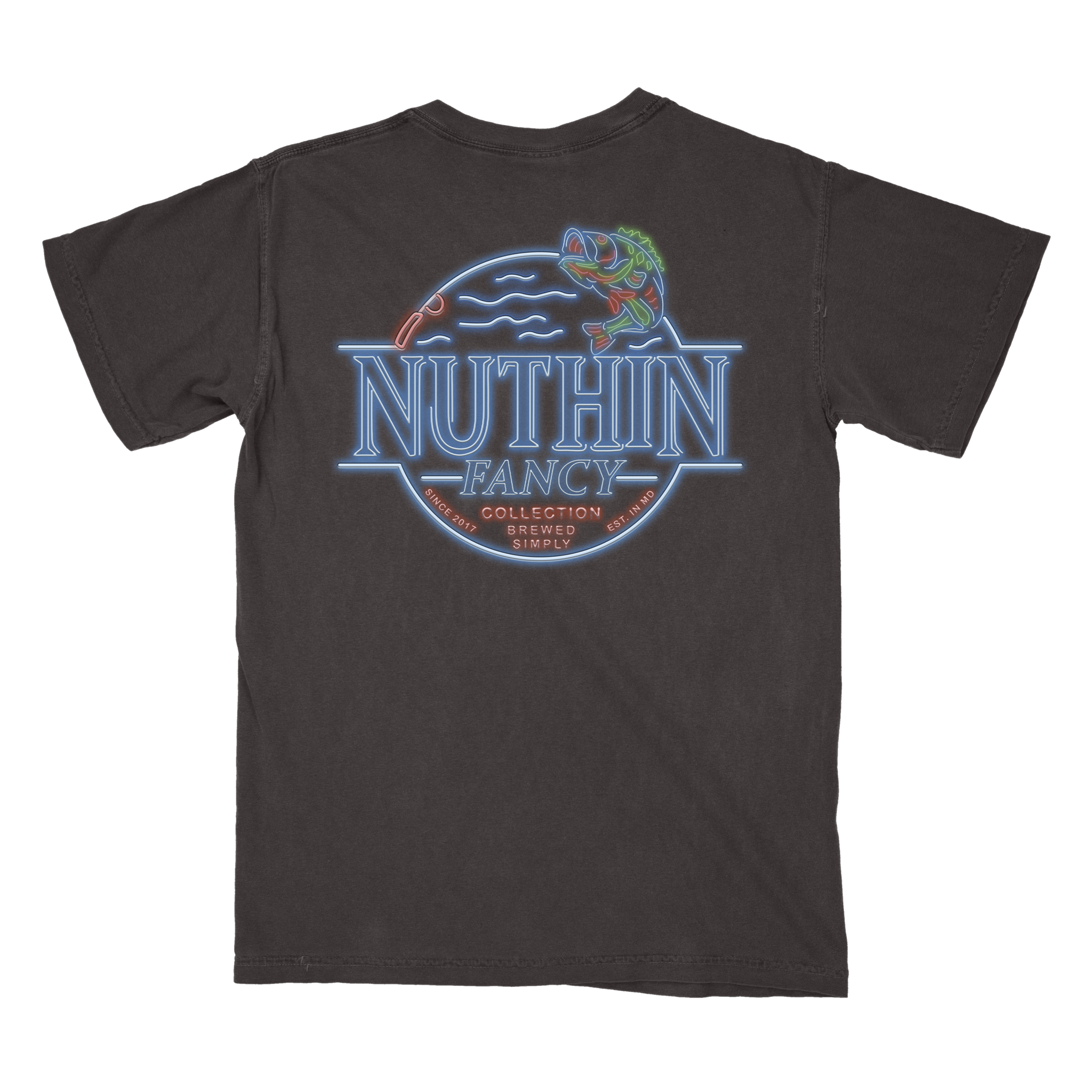 Neon Bass Tee | Black