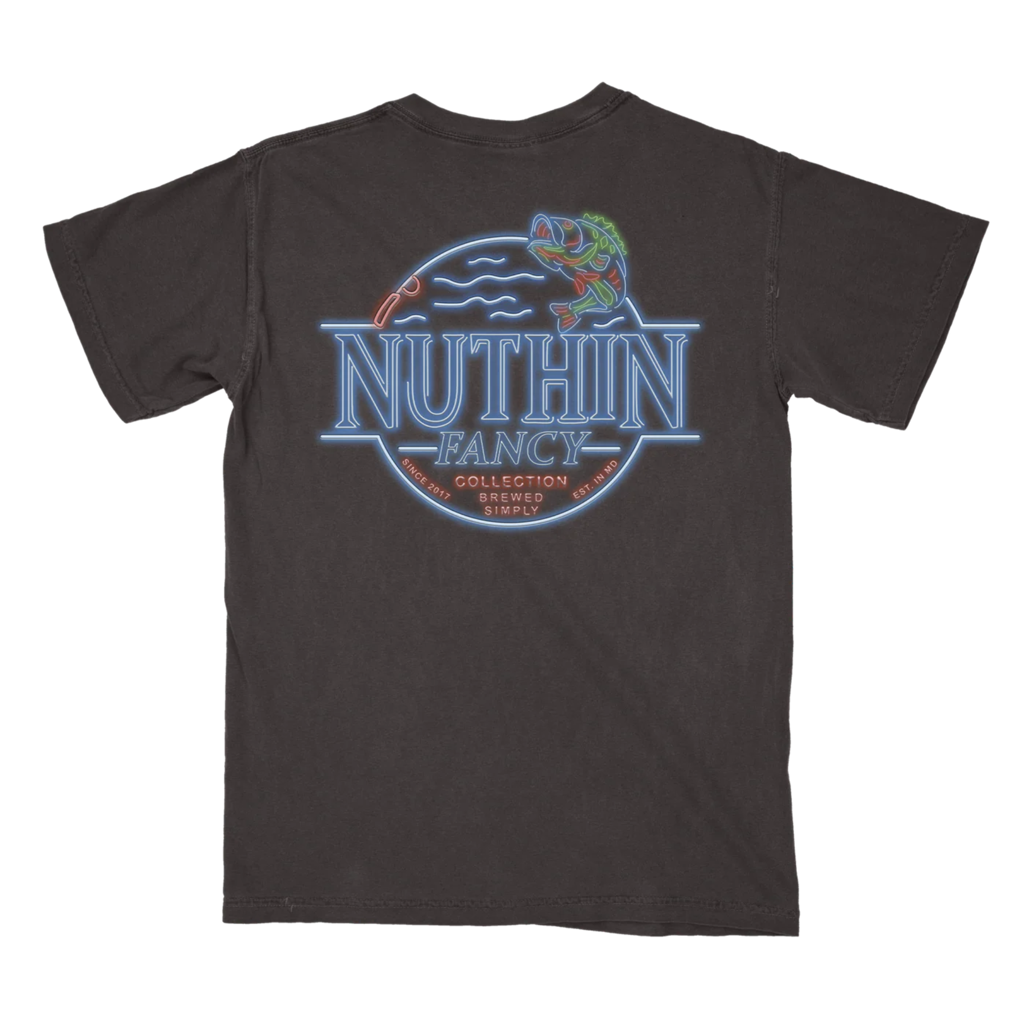 Neon Bass Tee - Black
