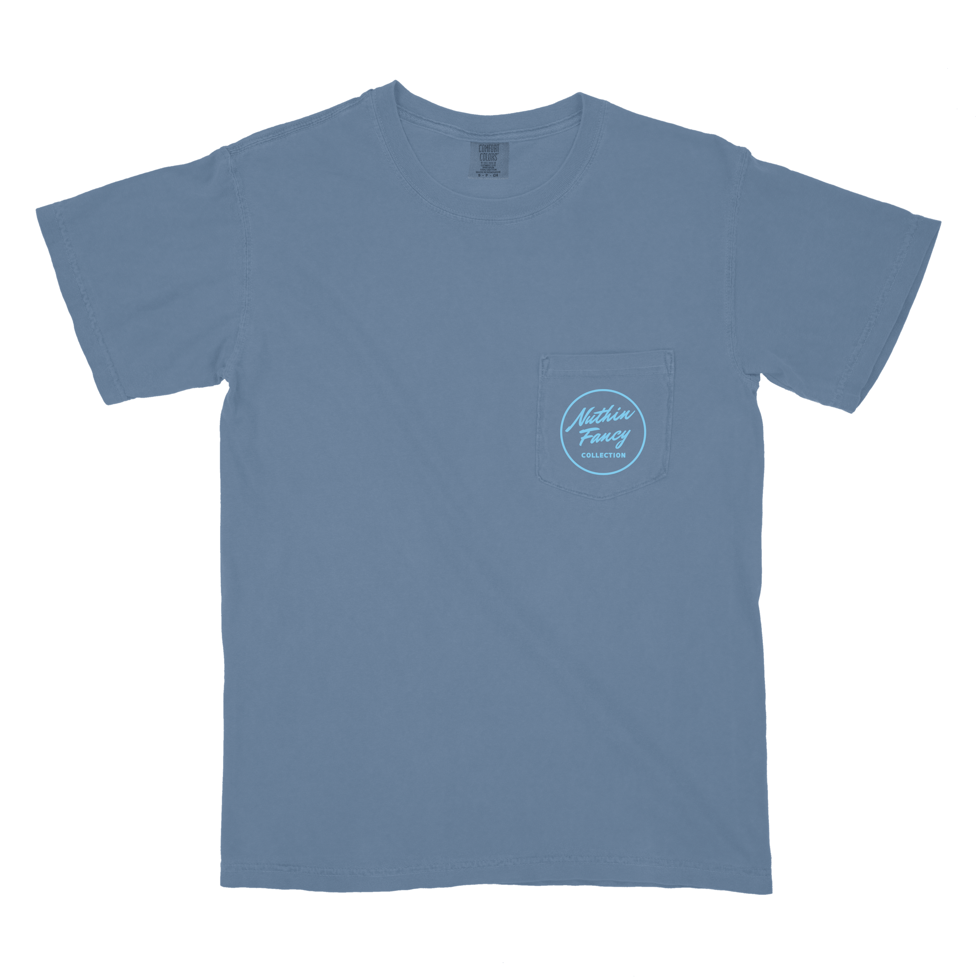 Free Bird Tee | Denim | Comfort Short Sleeve
