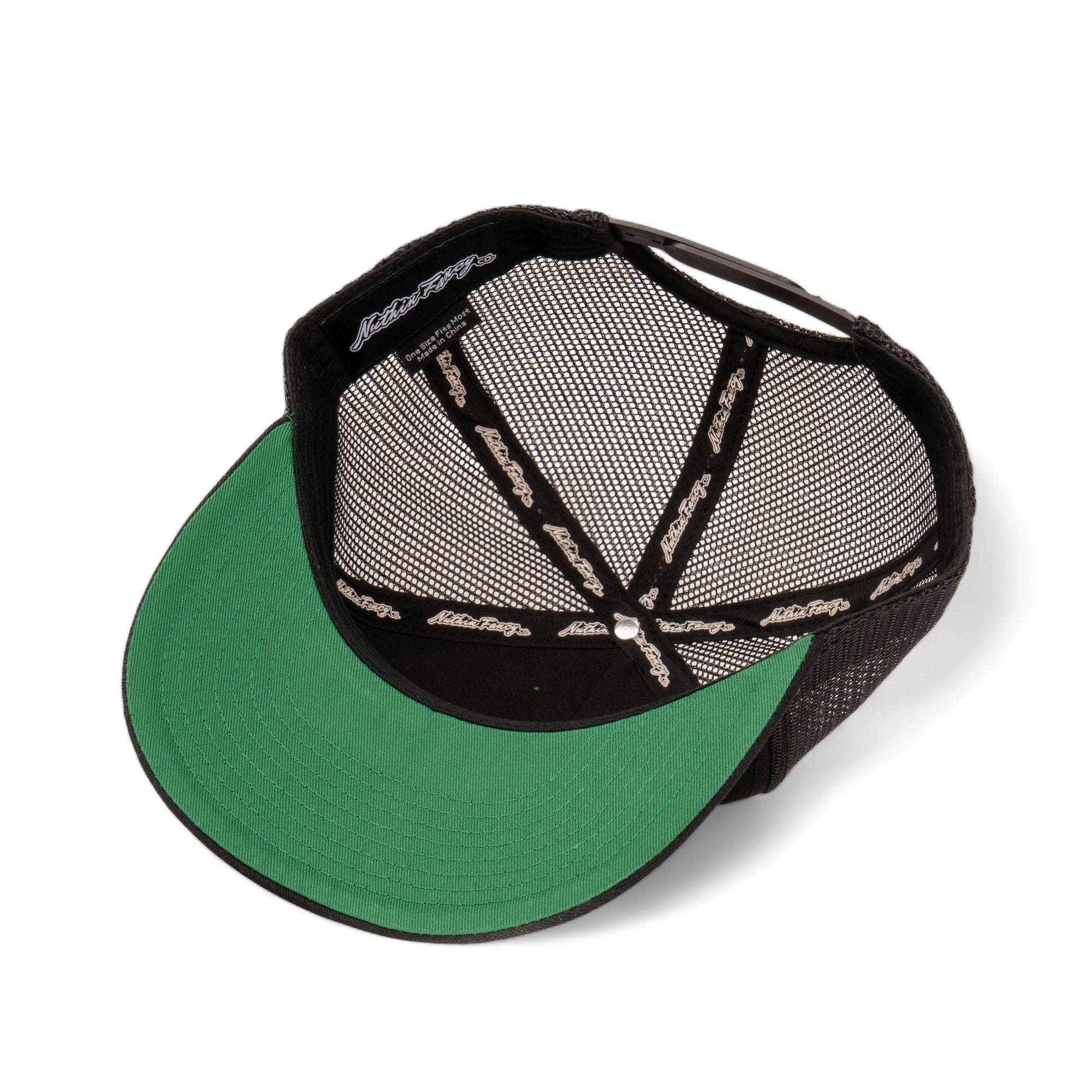 Pioneer Blank | Black | Trucker Snapback Hat