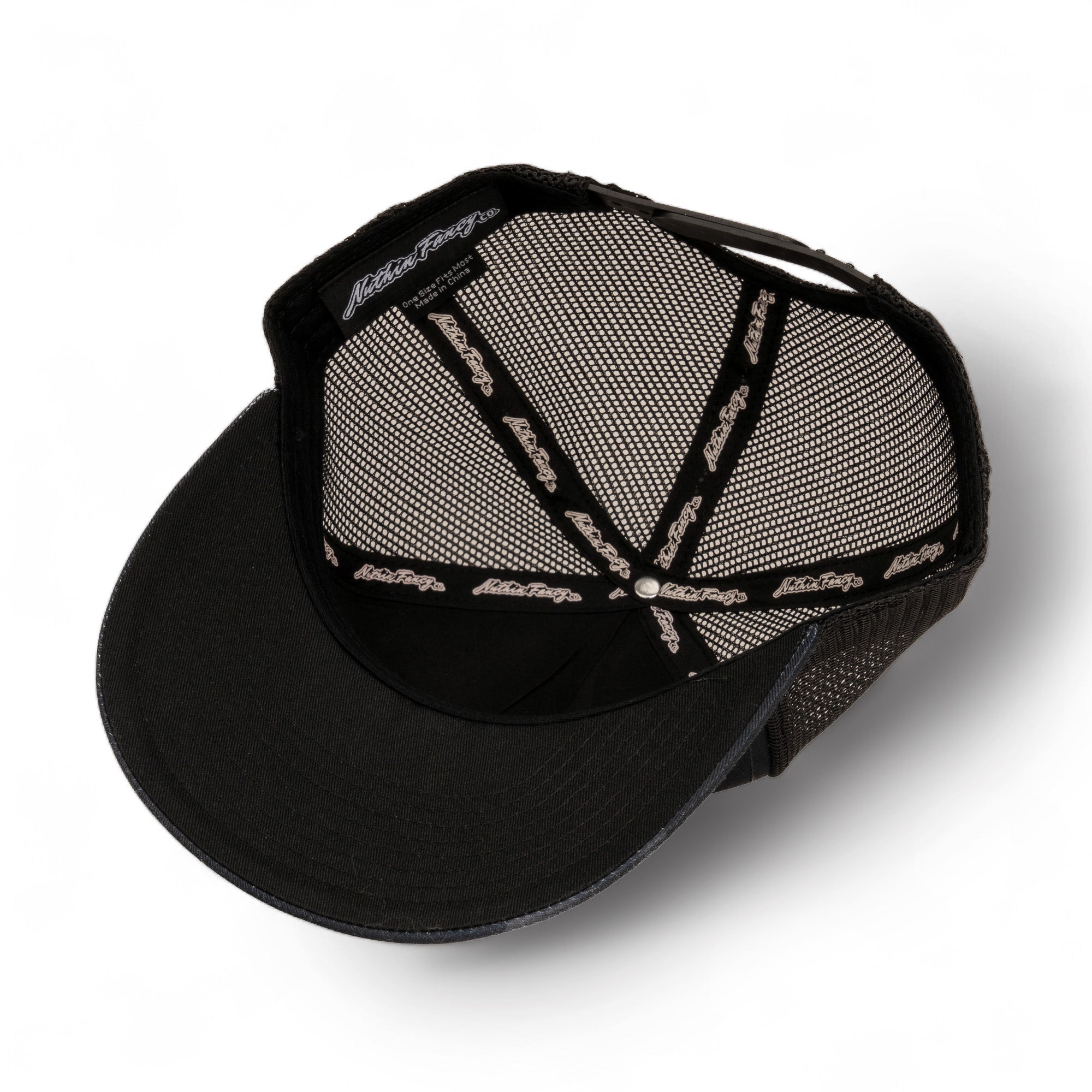 Pioneer Blank | Black Camo | Trucker Snapback Hat