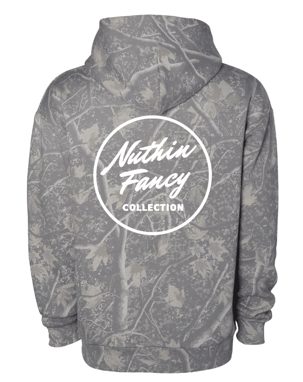 Encamp Jane Hoodie - Deadwood / White - NUTHIN FANCY CO.