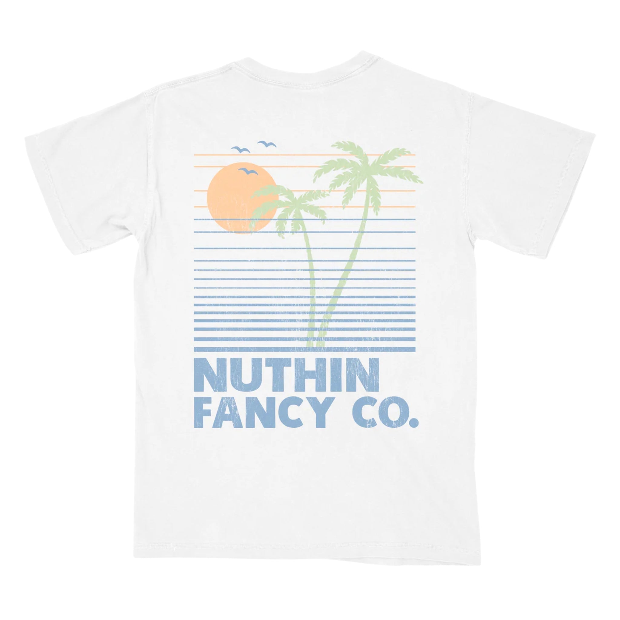 Gulfport Tee - White - NUTHIN FANCY CO.