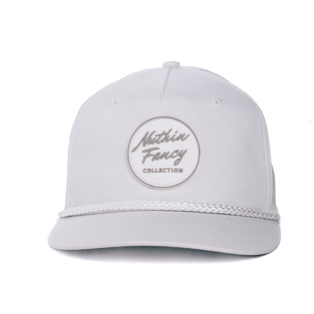 Legacy Kingston | White & Gray | Performance Snapback Hat