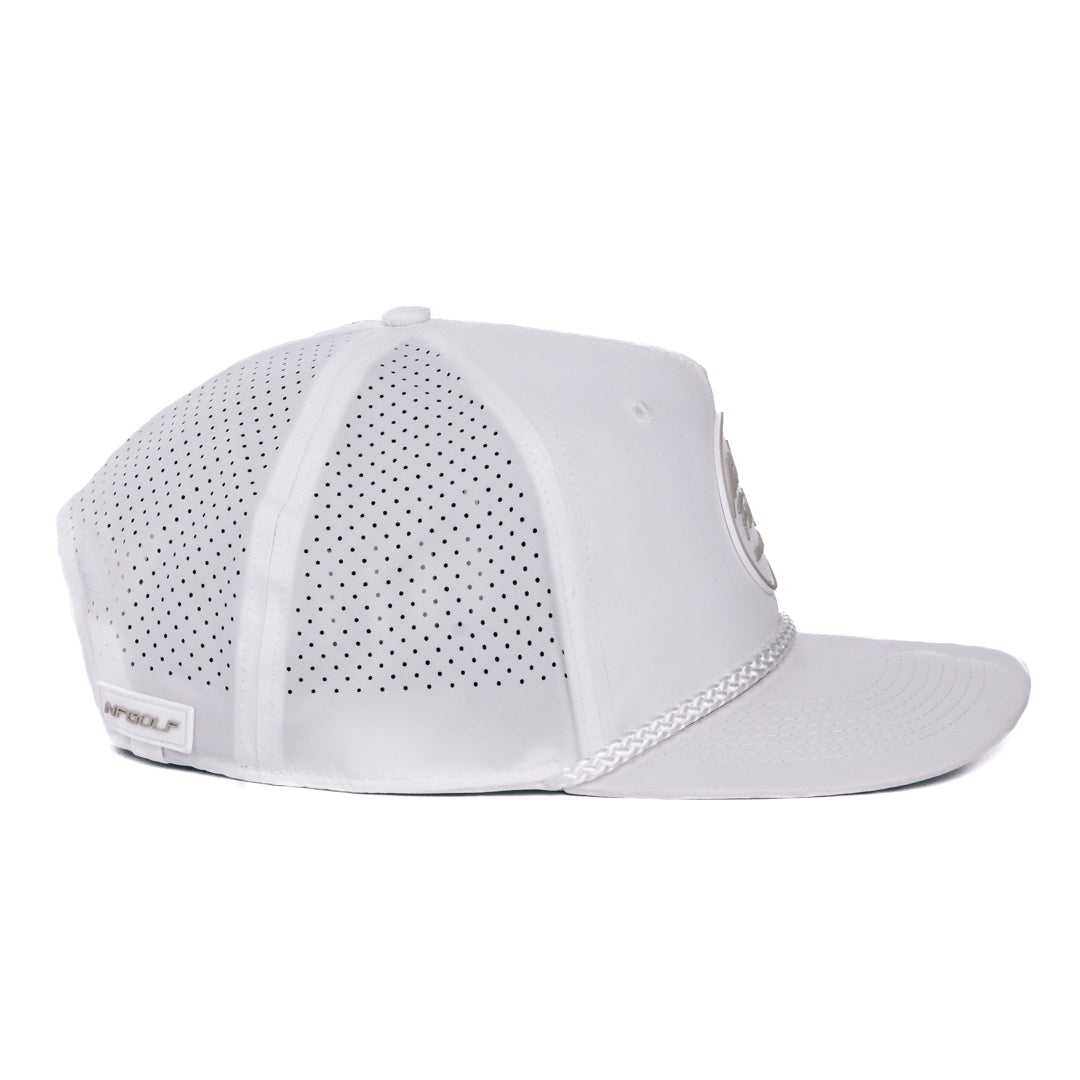 Legacy Kingston | White & Gray | Performance Snapback Hat
