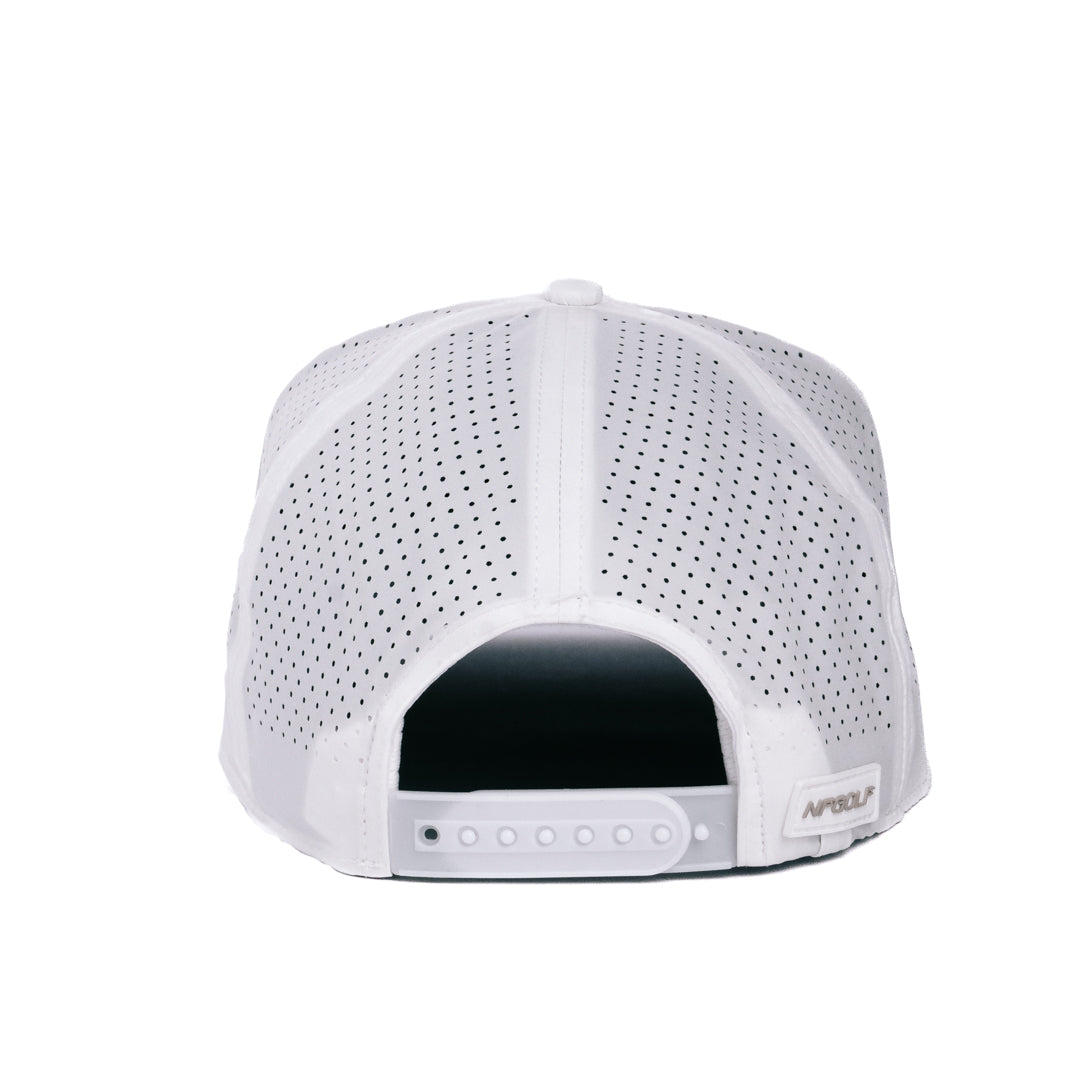 Legacy Kingston | White & Gray | Performance Snapback Hat