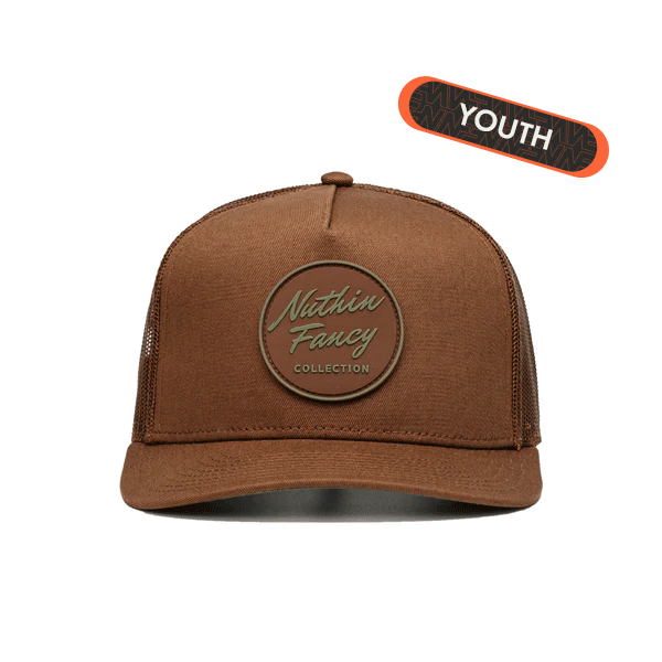 Pioneer Youth Hickory | Brown / Olive | Trucker Snapback Hat