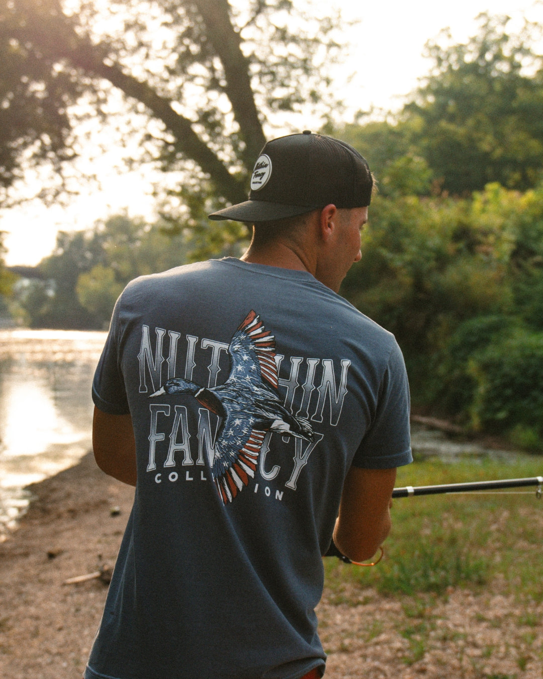 Mallard Tee - Denim