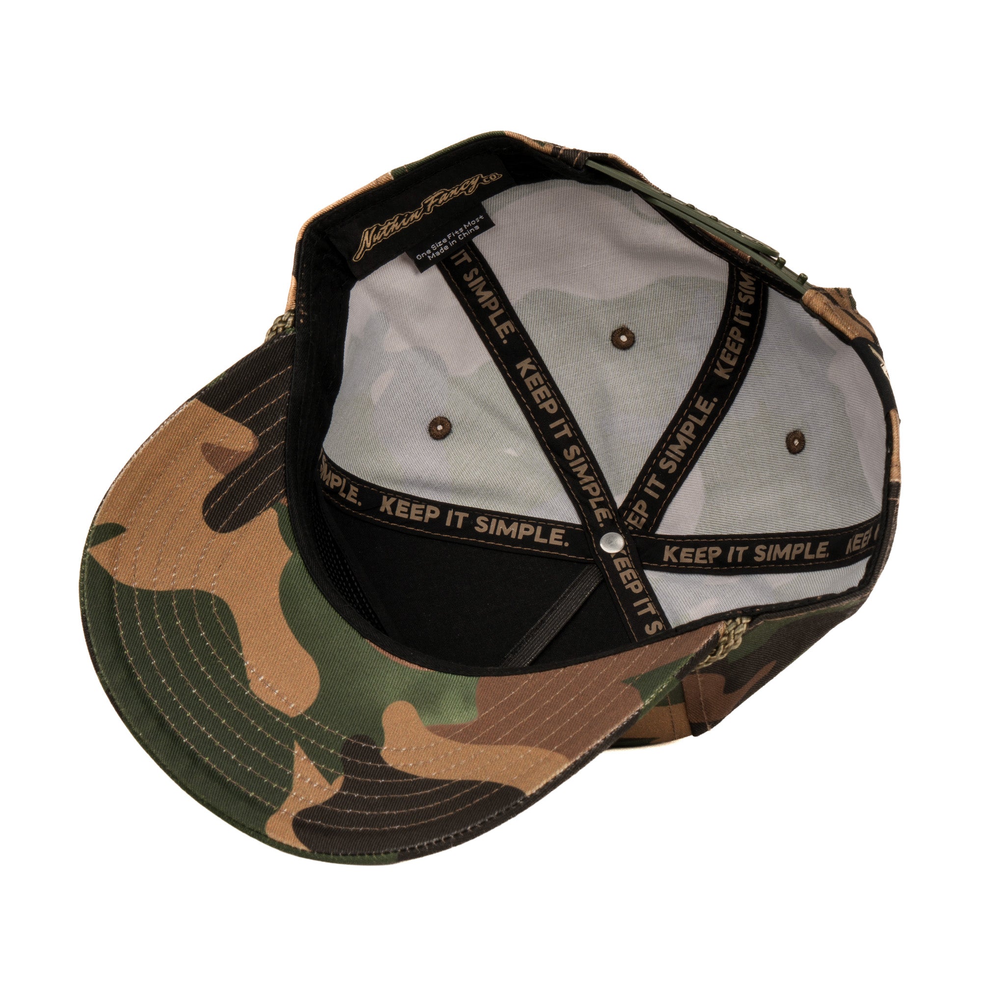 Rambler Woodland | Woodland Camo | Trucker Snapback Hat