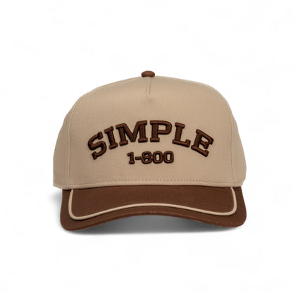 Comus Stanley | Brown / Off White | Trucker Snapback Hat