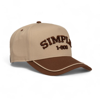Comus Stanley | Brown / Off White | Trucker Snapback Hat