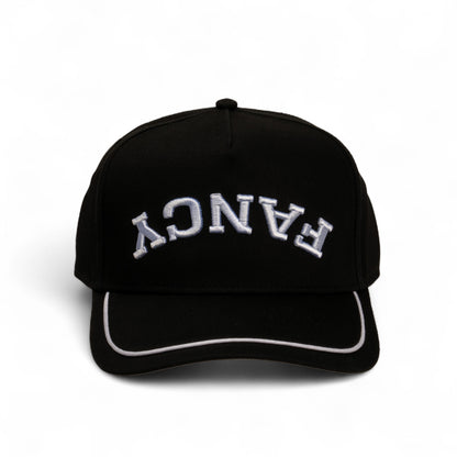 Comus Vinton | Black | Trucker Snapback Hat