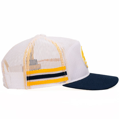 Airliner | Collegiate | White & Navy