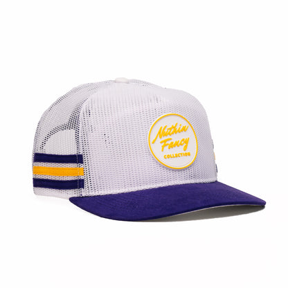 Airliner | Collegiate | White & Purple