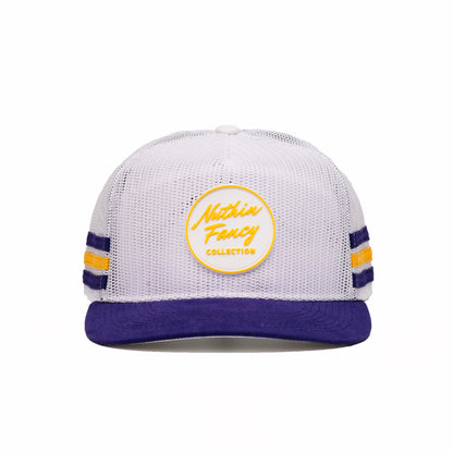 Airliner | Collegiate | White & Purple