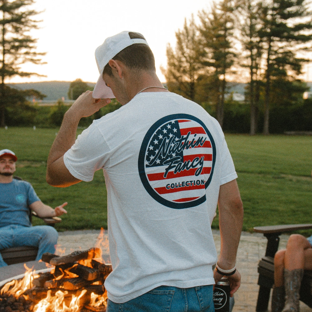 Americana Tee - White