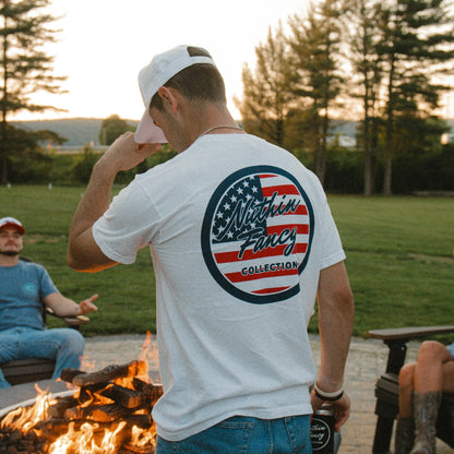 Americana Tee - White