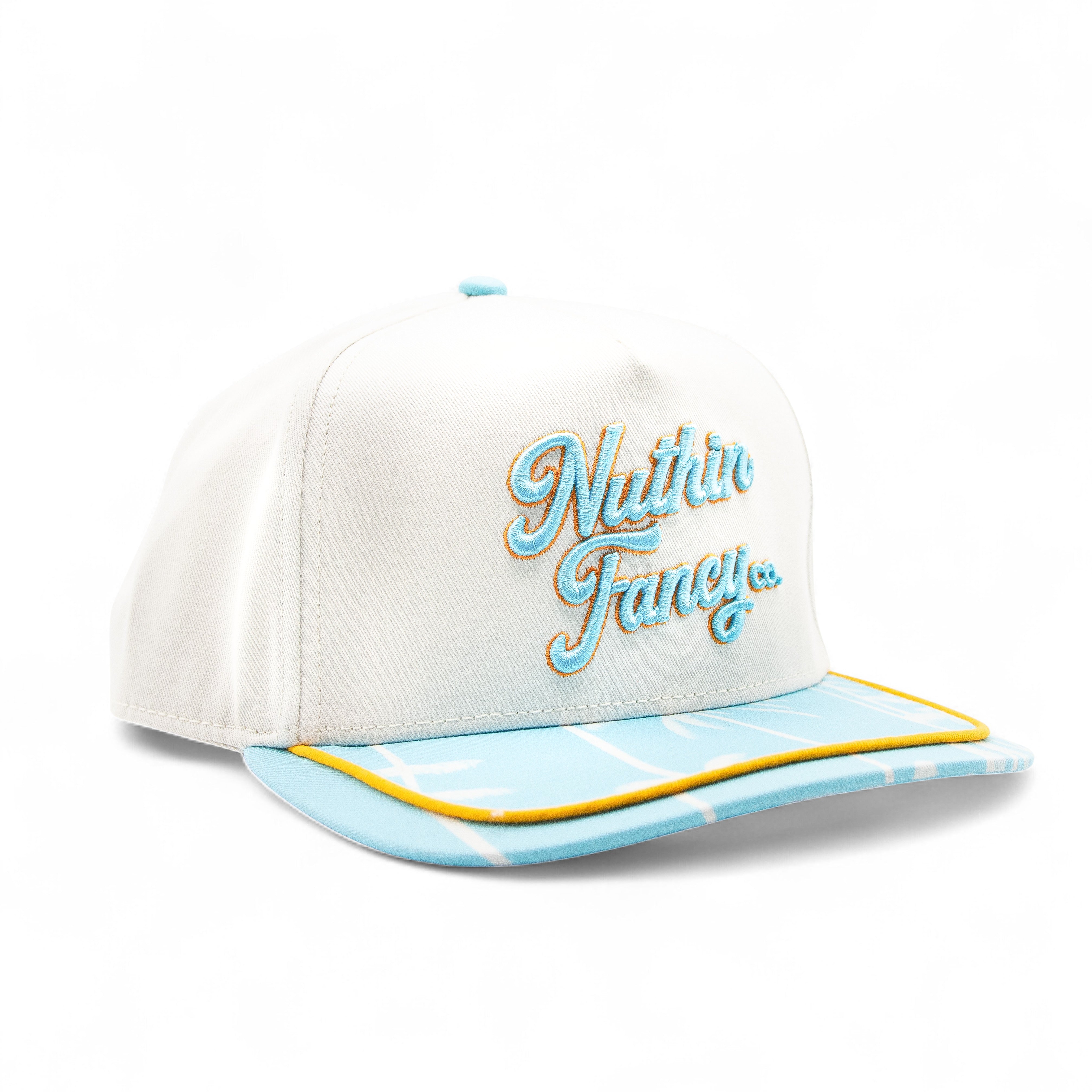 Comus Palms | Off White / Blue – NUTHIN FANCY CO.