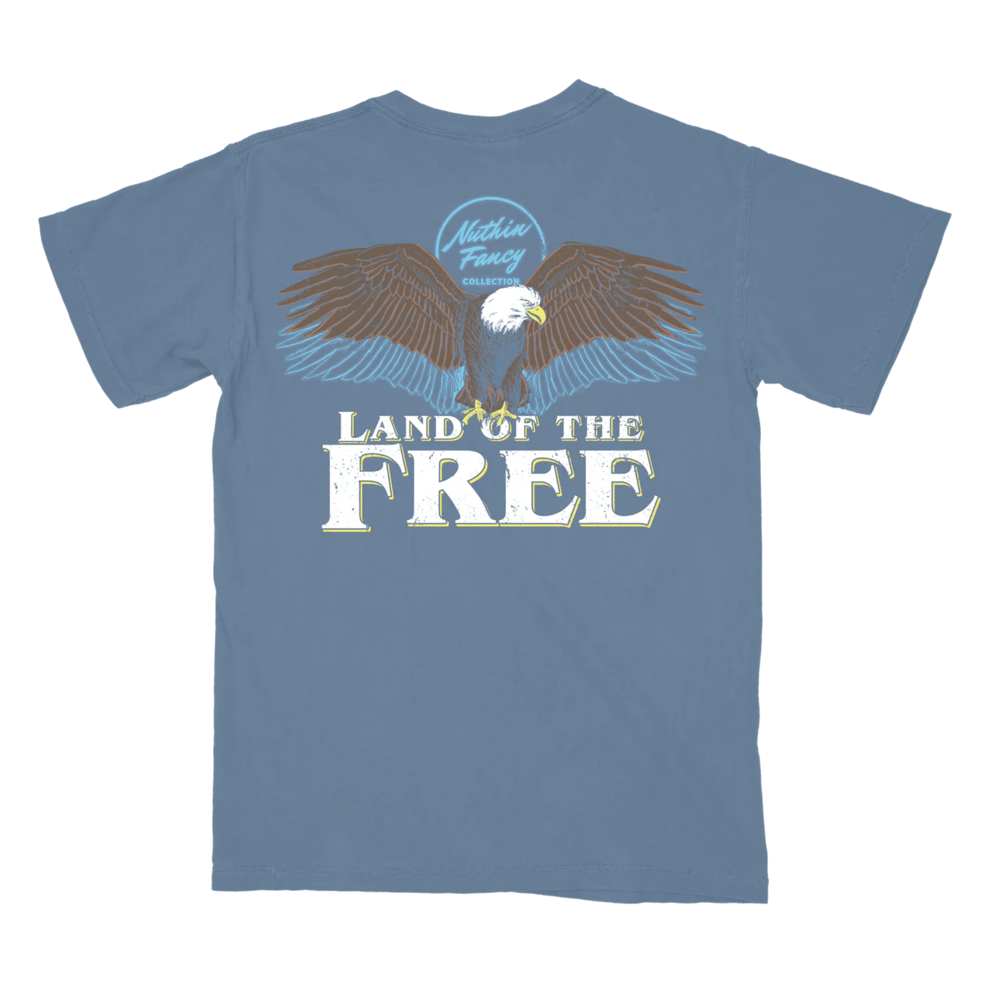 Freebird Tee - Blue Jean - NUTHIN FANCY CO.