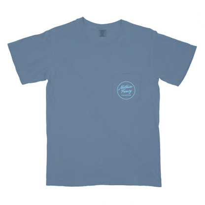 Freebird Tee - Blue Jean - NUTHIN FANCY CO.