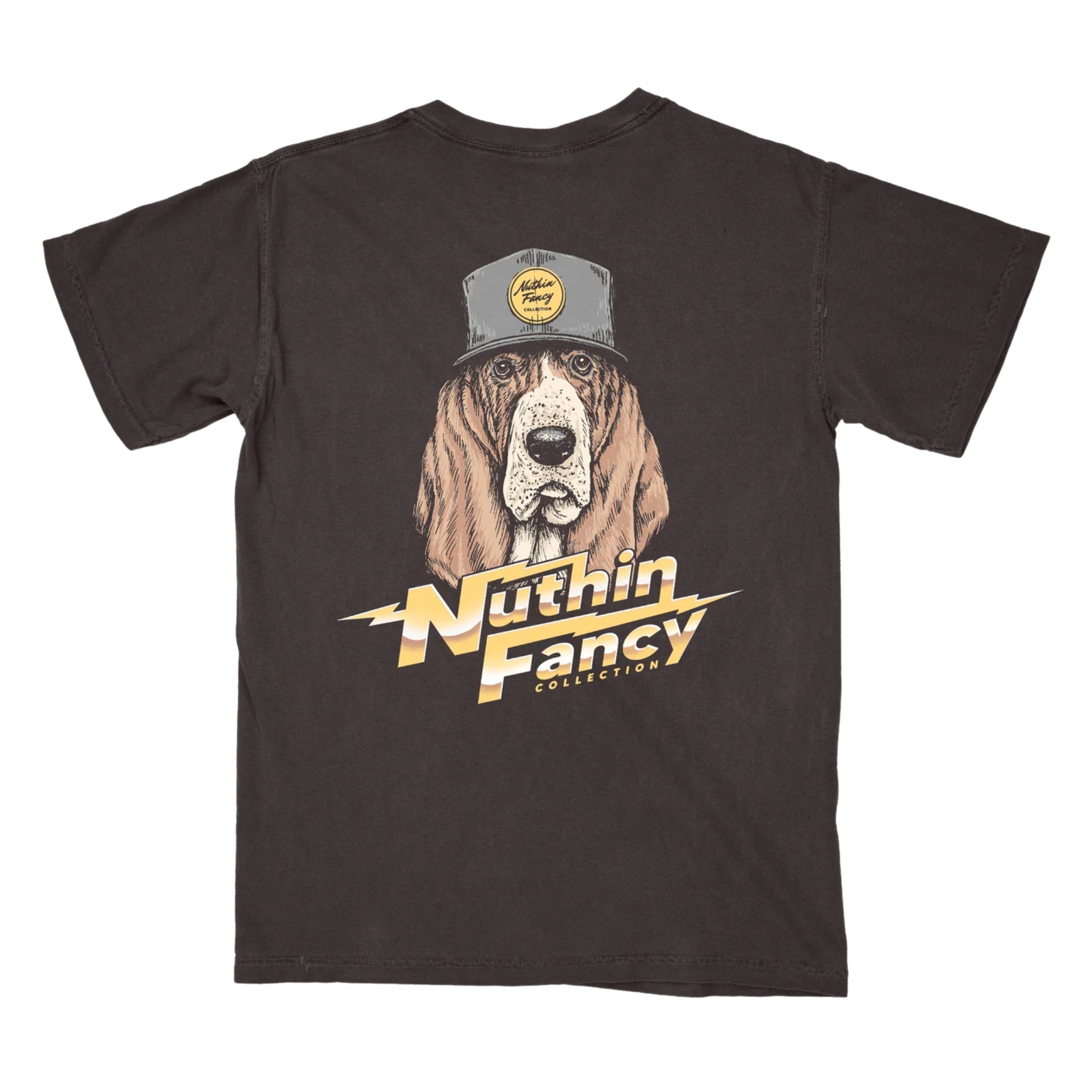 Hank Tee - Black - NUTHIN FANCY CO.