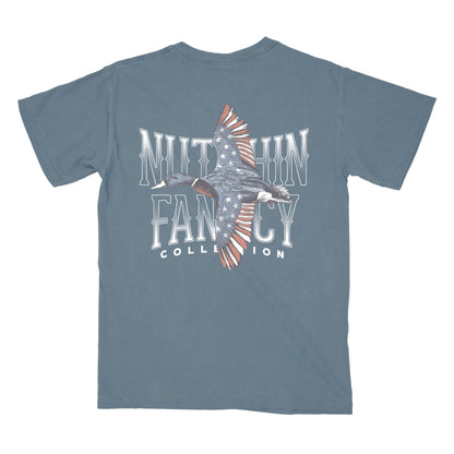 Mallard Tee - Denim - NUTHIN FANCY CO.