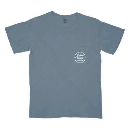 Mallard Tee - Denim - NUTHIN FANCY CO.