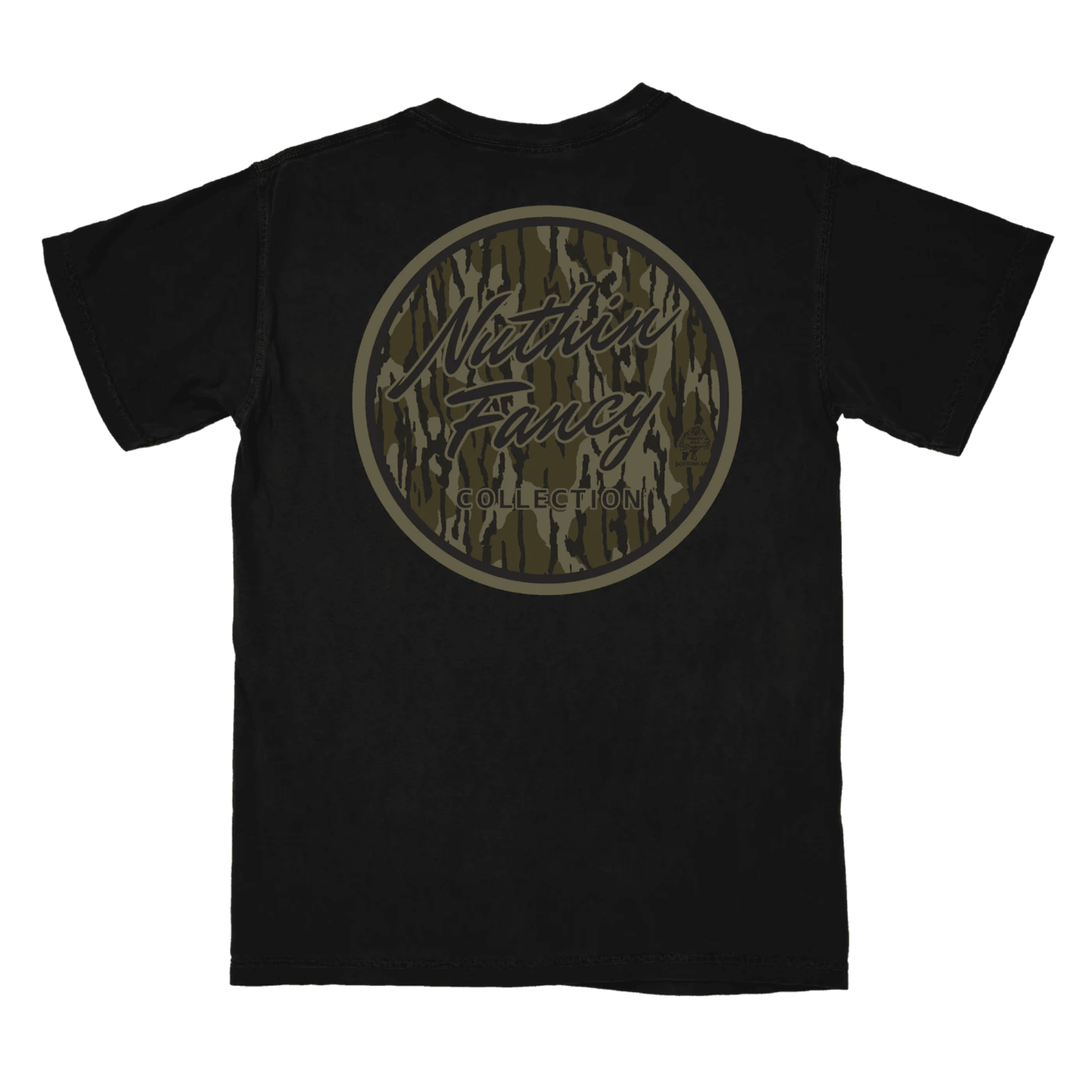 Oak Tee - Black - NUTHIN FANCY CO.