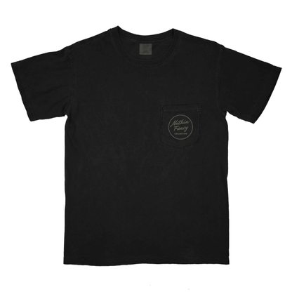 Oak Tee - Black - NUTHIN FANCY CO.