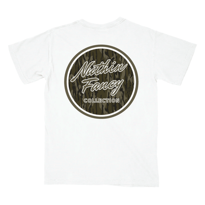 Oak Tee - White - NUTHIN FANCY CO.