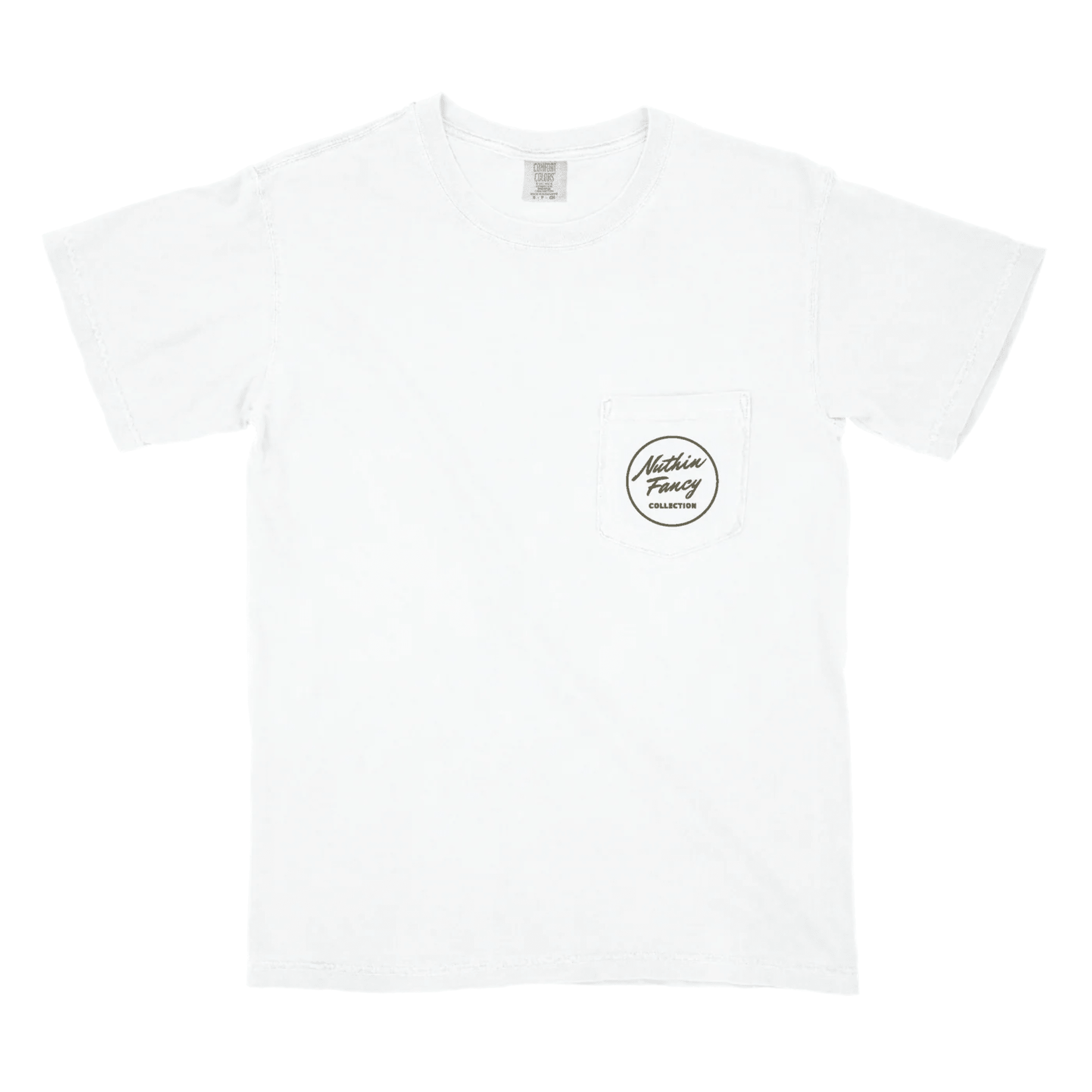 Oak Tee - White - NUTHIN FANCY CO.