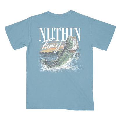 Top Water Tee - Ice Blue - NUTHIN FANCY CO.