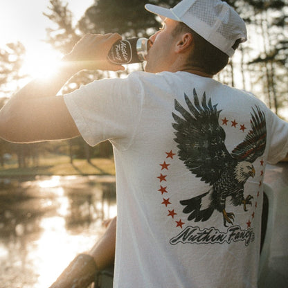 Valhalla Tee - White - NUTHIN FANCY CO.