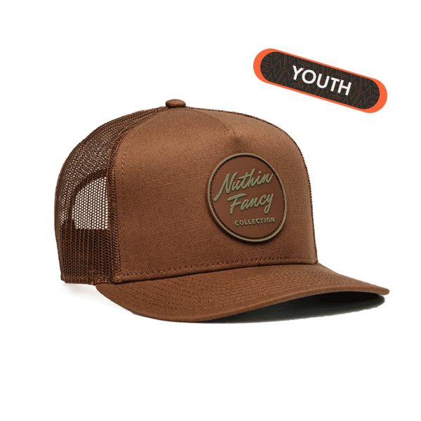 Pioneer Youth Hickory | Brown / Olive | Trucker Snapback Hat